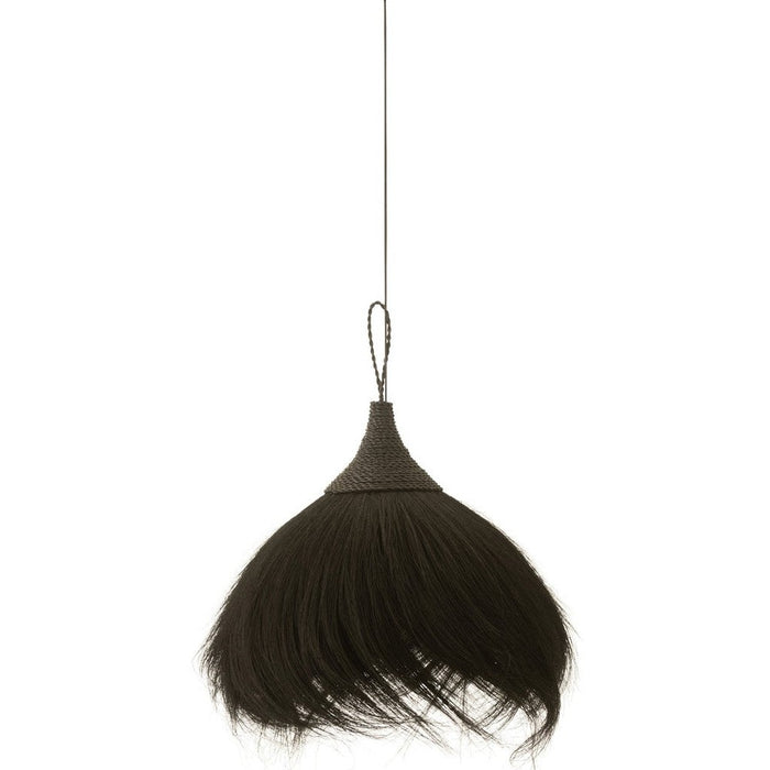 Hanglamp Zwart Gras 45 cm - Gras-Hanglampen-J-Line