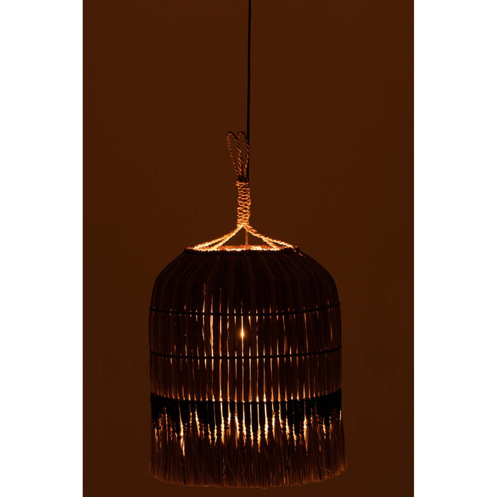 Hanglamp Zwart Gras 45 cm Gras,electrical parts 45x45x50 cm-Hanglampen-J-Line