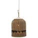 Hanglamp Zwart Gras 45 cm - Gras,electrical parts-Hanglampen-J-Line