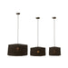 Hanglamp Zwart Ijzer 50 cm Ijzer,gras 50x50x26 cm 43802-Hanglampen-J-Line