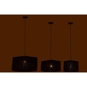 Hanglamp Zwart Ijzer 50 cm Ijzer,gras 50x50x26 cm 43802-Hanglampen-J-Line