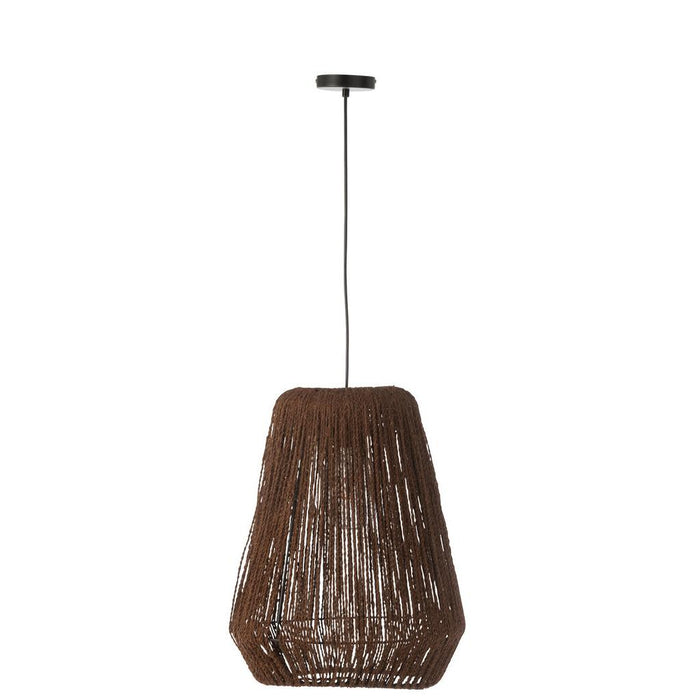 Hanglamp Zwart Ijzer L 39 cm-Hanglampen-J-Line