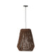 Hanglamp Zwart Ijzer L 39 cm-Hanglampen-J-Line