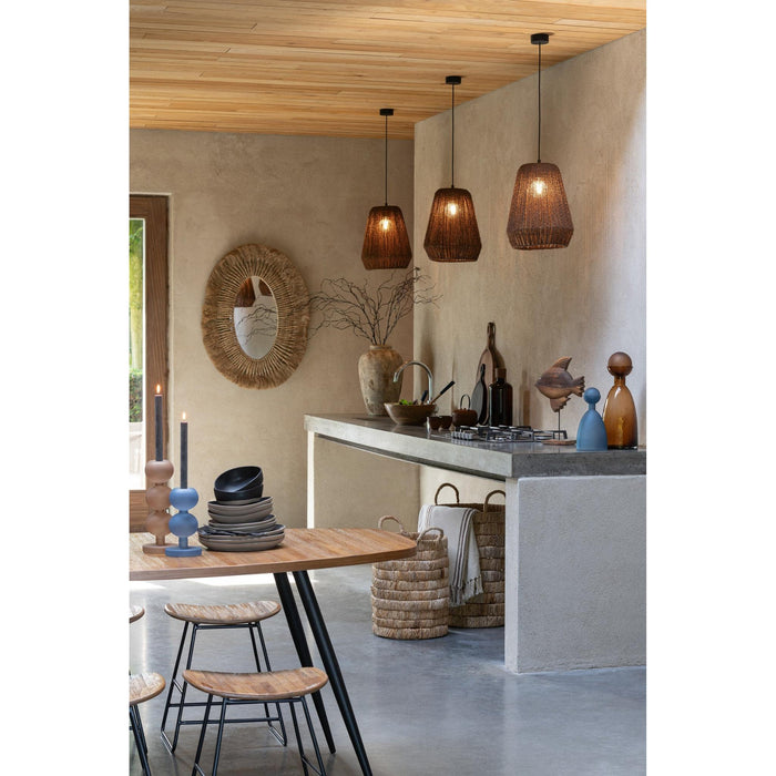 Hanglamp Zwart Ijzer L 39 cm-Hanglampen-J-Line