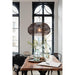 Hanglamp Zwart Ijzer M 52 cm 52.5x52.5x31.5 cm-Hanglampen-J-Line