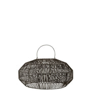 Hanglamp Zwart Ijzer M 52 cm 52.5x52.5x31.5 cm-Hanglampen-J-Line