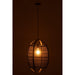 Hanglamp Zwart Ijzer S 37 cm Zwart 37x37x56 cm 46373-Hanglampen-J-Line