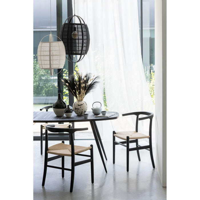 Hanglamp Zwart Ijzer S 37 cm - Zwart-Hanglampen-J-Line