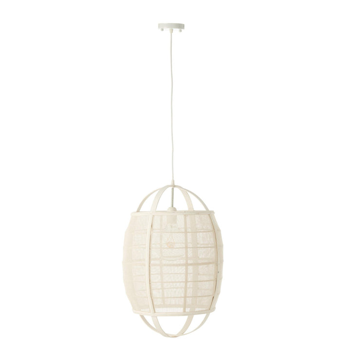 Hanglamp Zwart Ijzer S 37 cm - Zwart-Hanglampen-J-Line