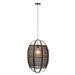 Hanglamp Zwart Ijzer S 37 cm - Zwart-Tafellampen-J-Line