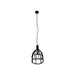 Hanglamp - ø40x50 - zwart - metaal-Hanglampen-HSM Collection