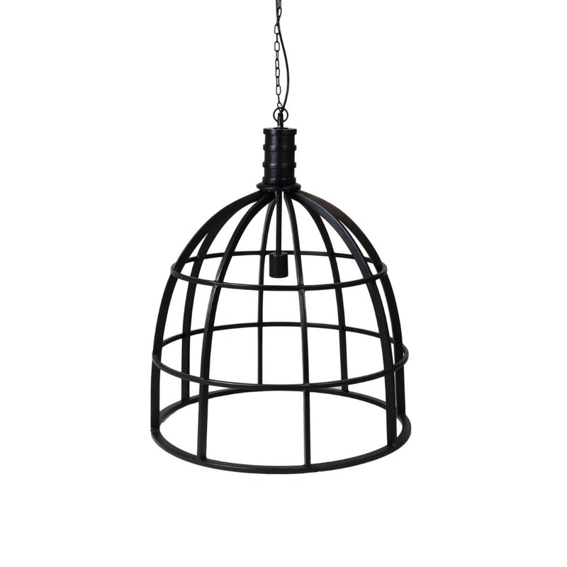 Hanglamp - ø60x70 - Zwart - Metaal-Hanglampen-HSM Collection