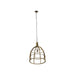 Hanglamp - ø60x75 - Goud - Metaal-Hanglampen-HSM Collection