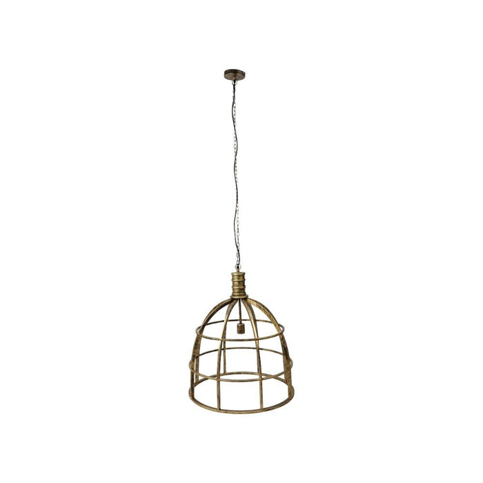 Hanglamp - ø60x75 - Goud - Metaal-Hanglampen-HSM Collection