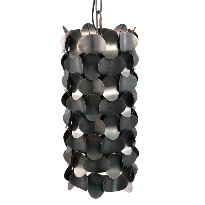 Hanglampen Jaye Zwart IJzer Hanglamp Cirkel Patroon S-Hanglampen-PTMD