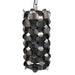 Hanglampen Jaye Zwart IJzer Hanglamp Cirkel Patroon S-Hanglampen-PTMD