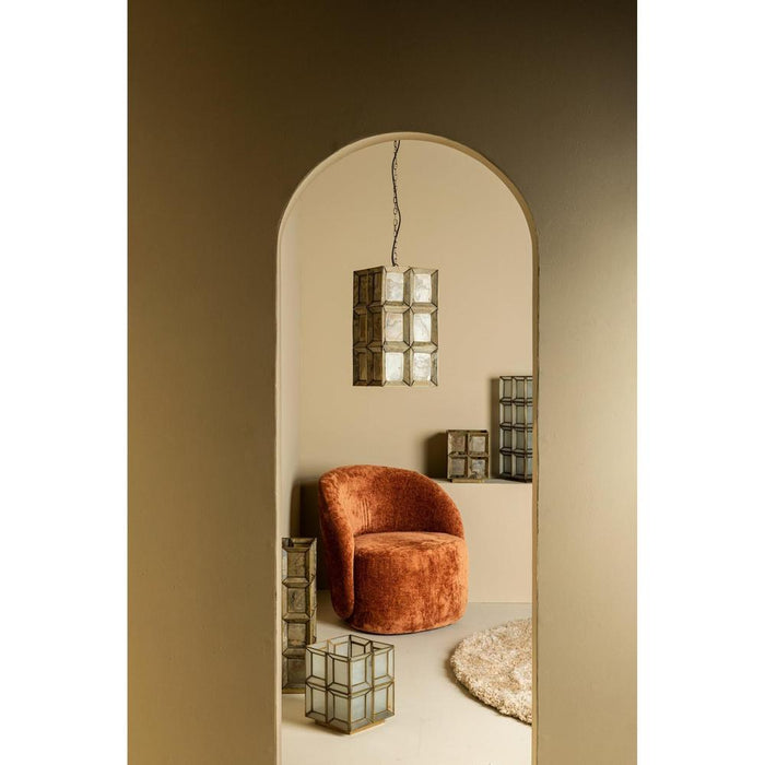 Hanglampen Layra Wit Milk Glas Hanglamp Antique-Hanglampen-PTMD