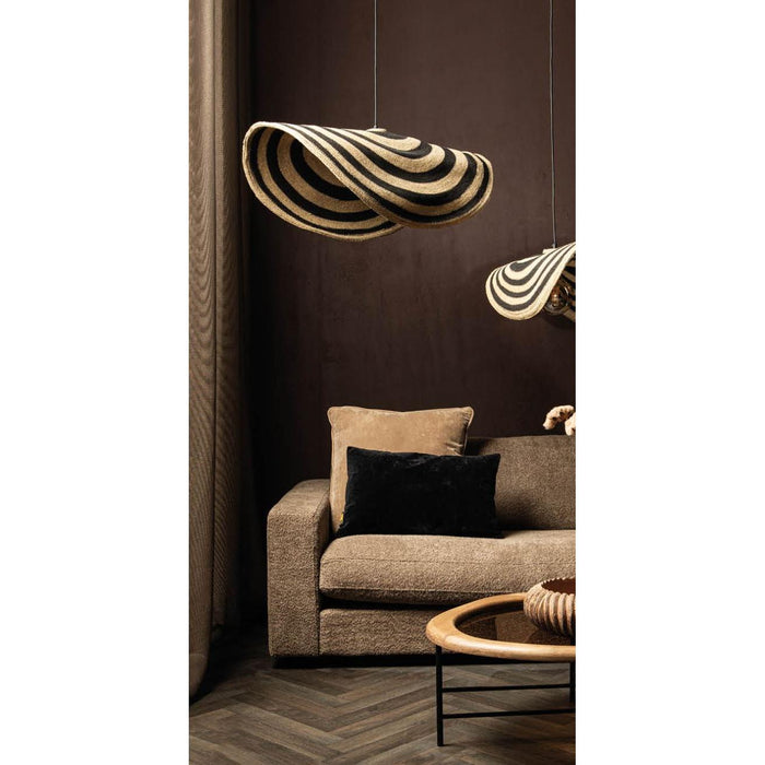 Hanglampen Loulou Naturel Seagrass Wavy Hanglamp S-Hanglampen-PTMD