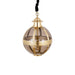 Hanglampen Mikk Messing Antiek Luster Glas Hanglamp Rnd S-Hanglampen-PTMD