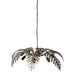 Hanglampen Moira Goud Metaal Hanglamp Palm Leaf Breed-Hanglampen-PTMD