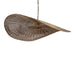 Hanglampen Shauney Goud IJzer Wavy Hanglamp Rond L-Hanglampen-PTMD