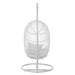 Hangstoel Ovaal staal wit-Hangstoelen-J-Line