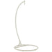 Hangstoel+kussens Bula metaal/riet wit-Hangstoelen-J-Line