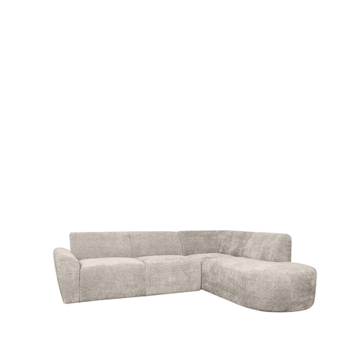 Hoekbank Espen Naturel Chenille Hoekbank Rechts 267x223x79 cm-Hoekbanken-LABEL51
