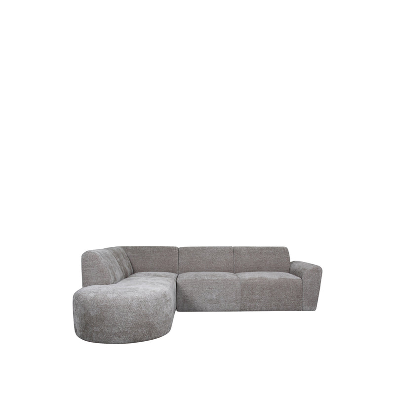 Hoekbank Espen Stone Chenille Hoekbank Links 267x223x79 cm-Hoekbanken-LABEL51
