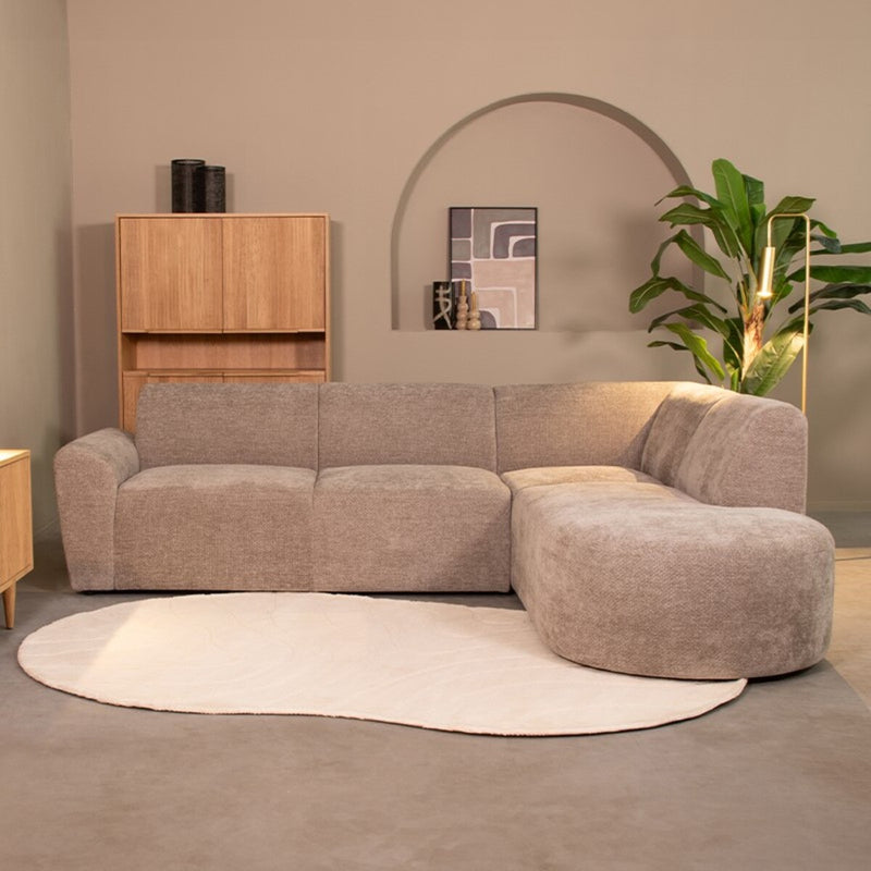Hoekbank Espen Stone Chenille Hoekbank Rechts 267x223x79 cm-Hoekbanken-LABEL51