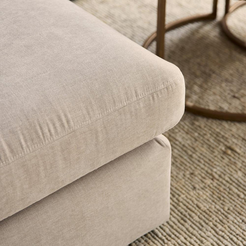Hoekbank Jesse Toffee Ottomane Links 271x222x92 cm-Hoekbanken-Starfurn