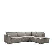 Hoekbank Kay Bouclé Mushroom Royal Boucle 283x218x80 cm 180154445-Hoekbanken-LABEL51