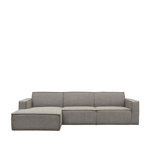 Hoekbank Kay Bouclé Mushroom royal boucle Links-Hoekbanken-LABEL51