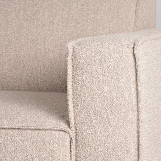 Hoekbank Kay Naturel Boucle Boucle Hoekbank Links 283x218x80 cm-Hoekbanken-LABEL51
