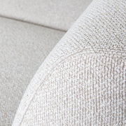 Hoekbank Mauro Bouclé Naturel Rechts 300x232x81 cm-Hoekbanken-LABEL51