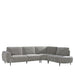 Hoekbank Milano Chenille Beige Rechts-Hoekbanken-LABEL51