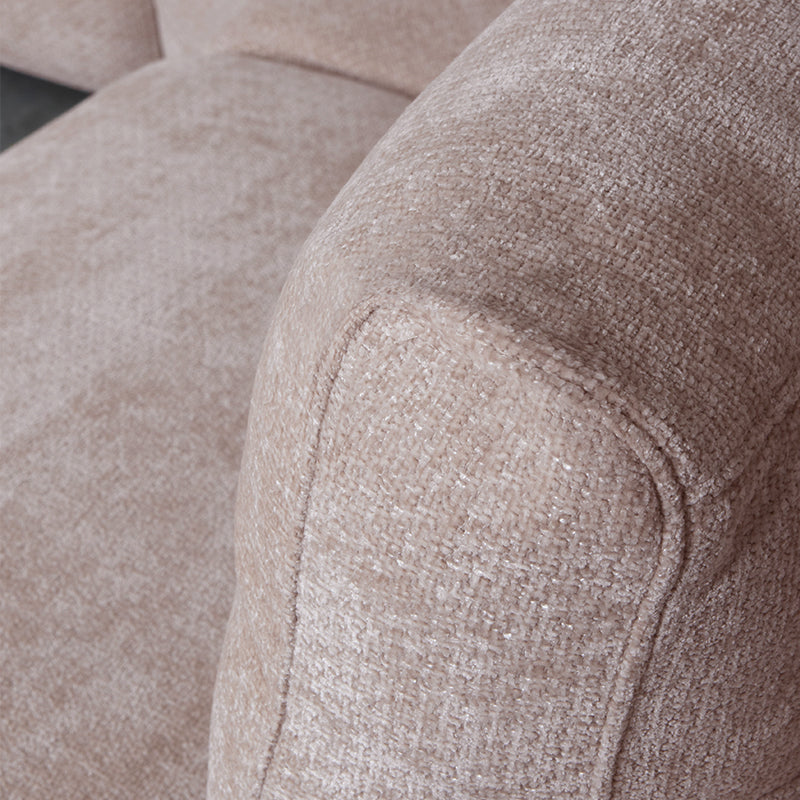 Hoekbank Milano Chenille Clay Rechts 300x232x72 cm-Hoekbanken-LABEL51