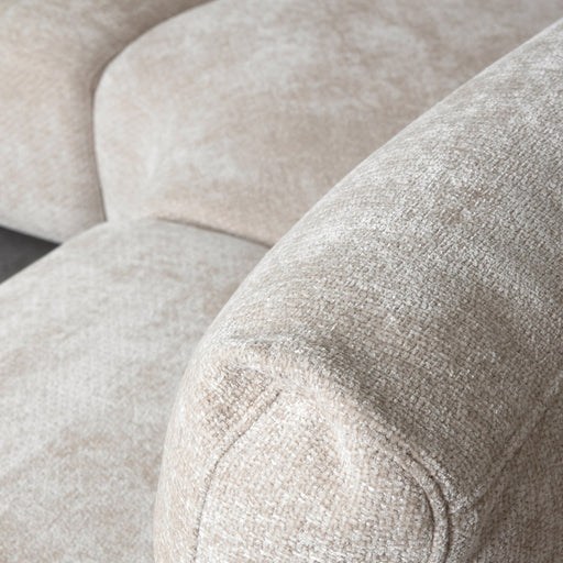 Hoekbank Milano Naturel Chenille Hoekbank Links 300x232x72 cm-Hoekbanken-LABEL51