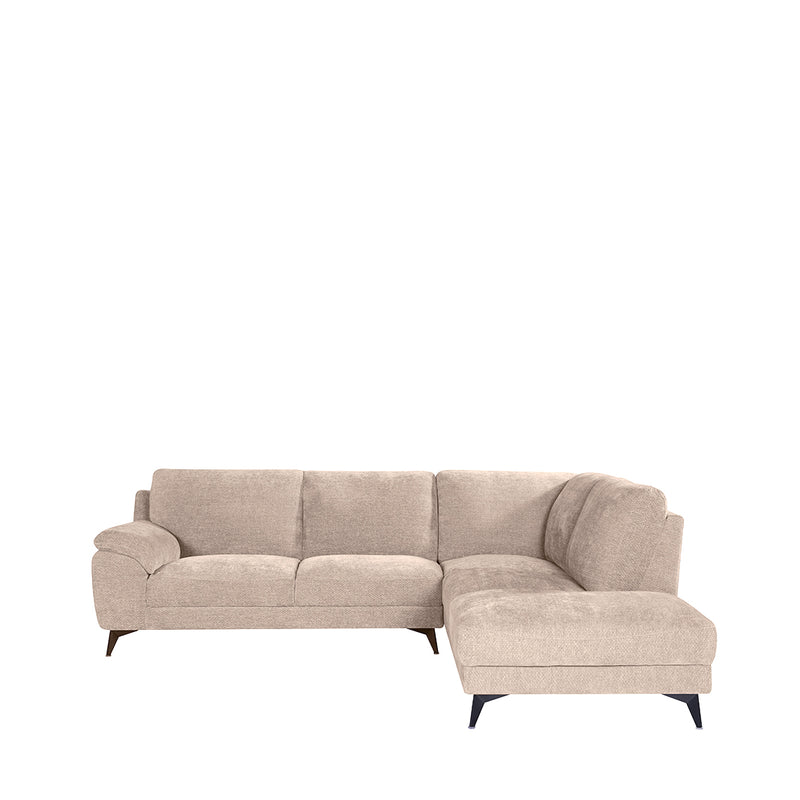 Hoekbank Santino Clay Chenille Hoekbank Rechts 257x215x85 cm-Hoekbanken-LABEL51