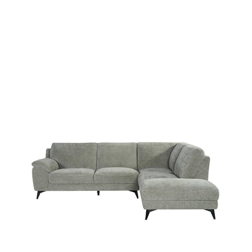 Hoekbank Santino Stone Chenille Hoekbank Rechts 257x215x85 cm-Hoekbanken-LABEL51