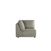 Hoekbank Tivoli PU-Leder Taupe Hoek 100x100x83 cm-3-Zitsbanken-LABEL51
