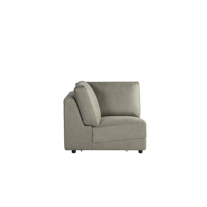Hoekbank Tivoli PU-Leder Taupe Hoek-Hoekbanken-LABEL51