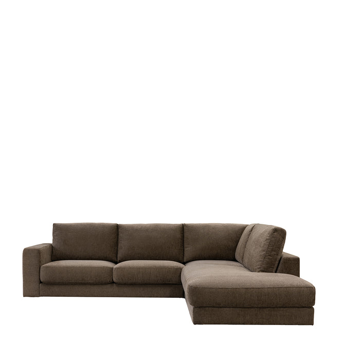 Hoekbank Valero Chenille Beige Rechts-Hoekbanken-LABEL51