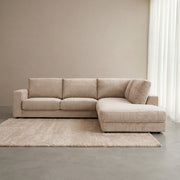 Hoekbank Valero Stof Naturel Tresor 294x257x82 cm-Hoekbanken-LABEL51