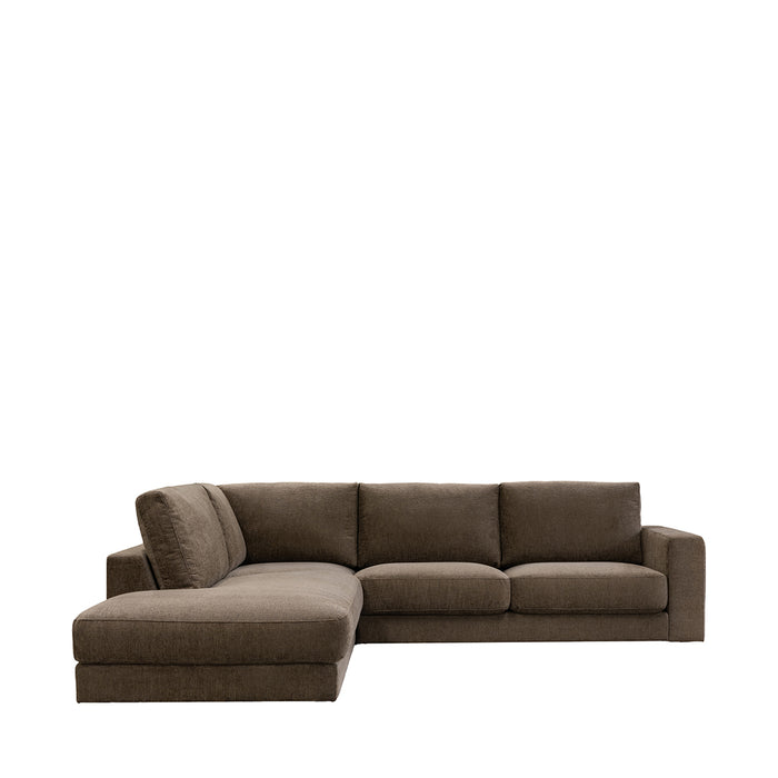Hoekbank Valero Stof Retro Taupe Tresor 294x257x82 cm-Hoekbanken-LABEL51
