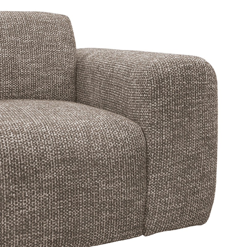 Hoekbank Verona Geweven Taupe Links 291x222x78 cm-Hoekbanken-LABEL51