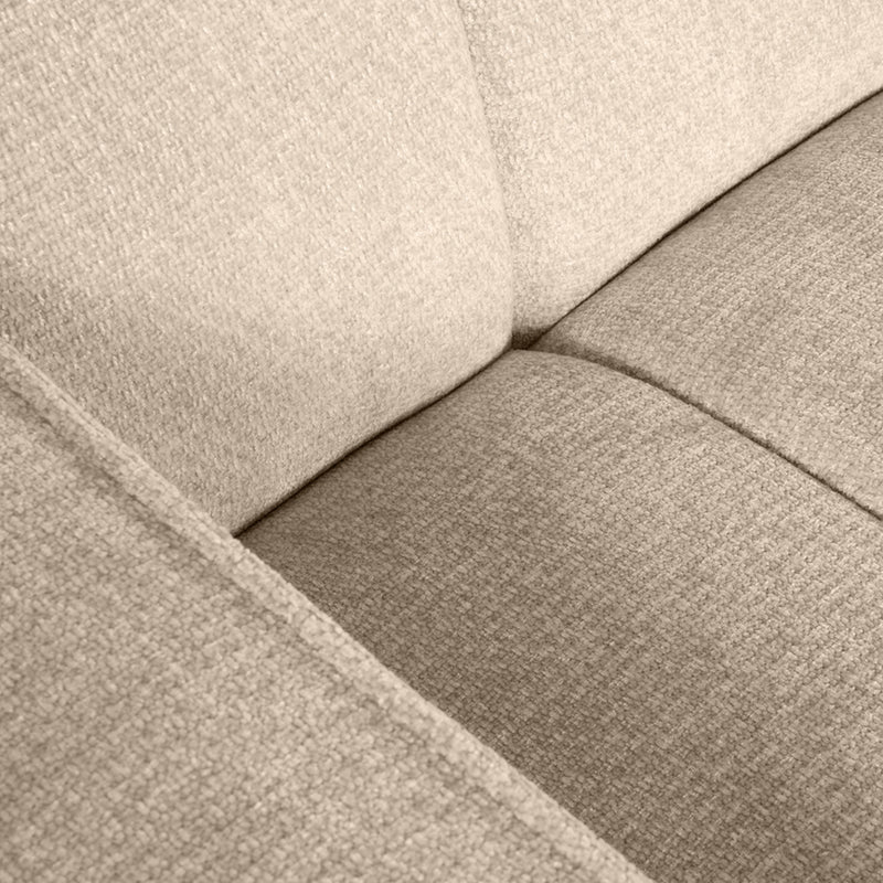 Hoekbank Vitoro Clay Chenille Hoekbank Rechts 329x253x82 cm-Hoekbanken-LABEL51