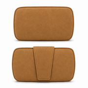 Hoofdkussen Odense 43x20 cm Cognac Micro Suede-Kussens-LABEL51