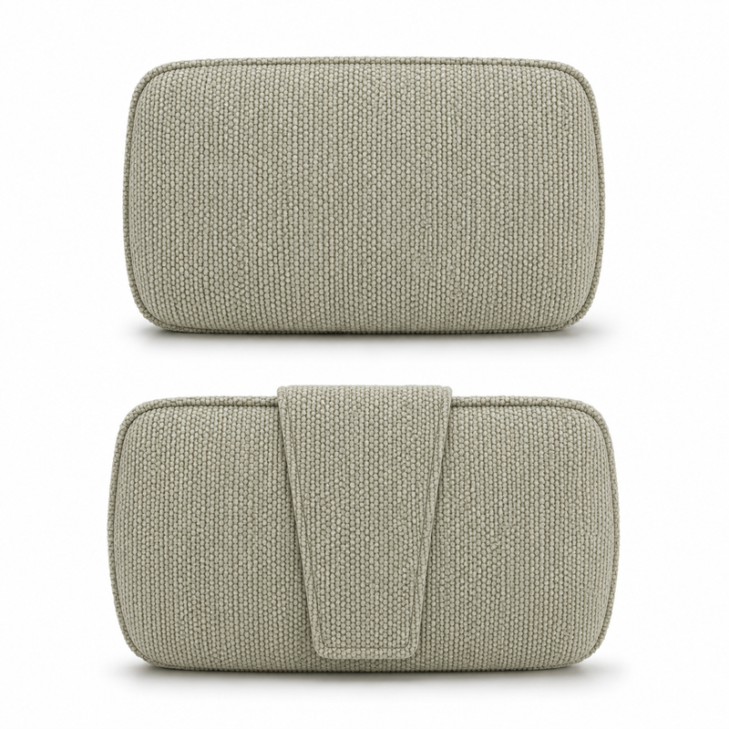 Hoofdkussen Odense 43x20 cm Naturel Royal Bouclé-Kussens-LABEL51