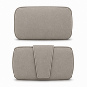 Hoofdkussen Odense 43x20 cm Taupe Micro Suede-Kussens-LABEL51